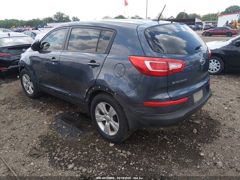 2012 KIA SPORTAGE SPORT UTILITY VEHICLE 2.4L I-4 DOHC, VVT, 176HP