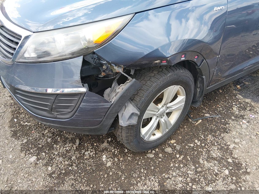 2012 KIA SPORTAGE SPORT UTILITY VEHICLE 2.4L I-4 DOHC, VVT, 176HP