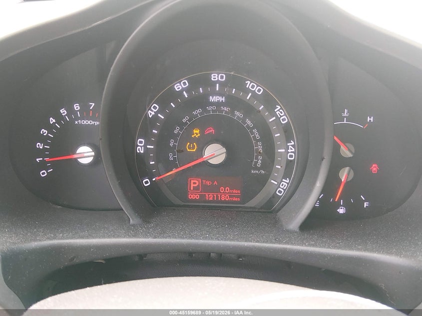 2012 KIA SPORTAGE SPORT UTILITY VEHICLE 2.4L I-4 DOHC, VVT, 176HP