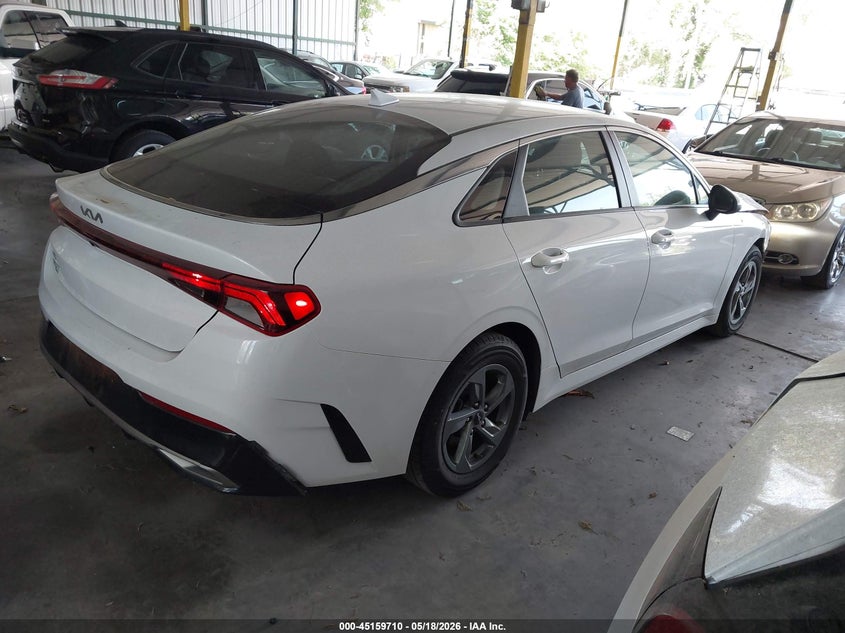 Vin: 5xxg14j26pg191905, lot: 45657374, kia k5 lxs 20234