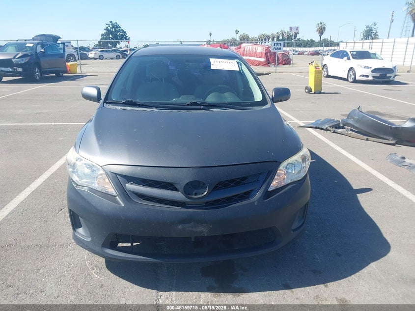 2012 Toyota Corolla 1.8 Le grey Lot 111045159715 Vin 5YFBU4EE2CP027428