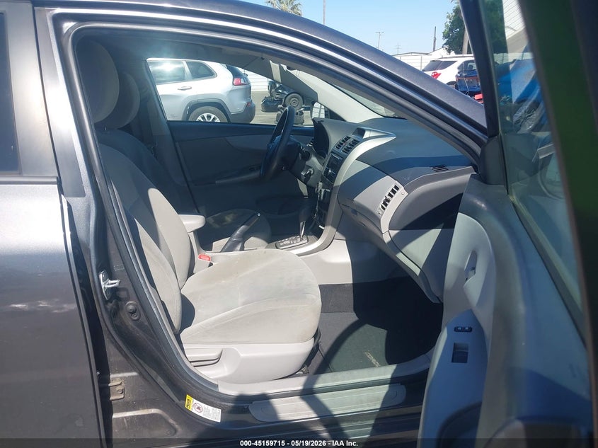 2012 Toyota Corolla 1.8 Le grey Lot 111045159715 Vin 5YFBU4EE2CP027428