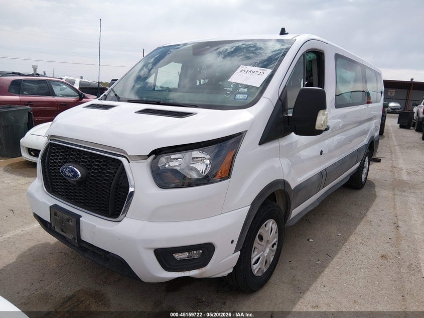 Vin: 1fbax2y89ska40207, lot: 45657386, ford transit-350 passenger van xlt 20252