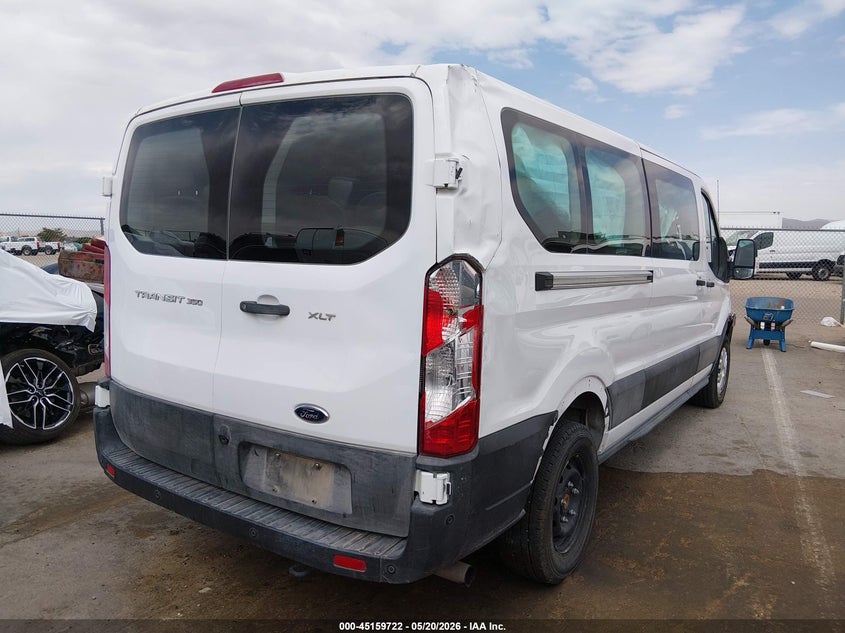 Vin: 1fbax2y89ska40207, lot: 45657386, ford transit-350 passenger van xlt 20254