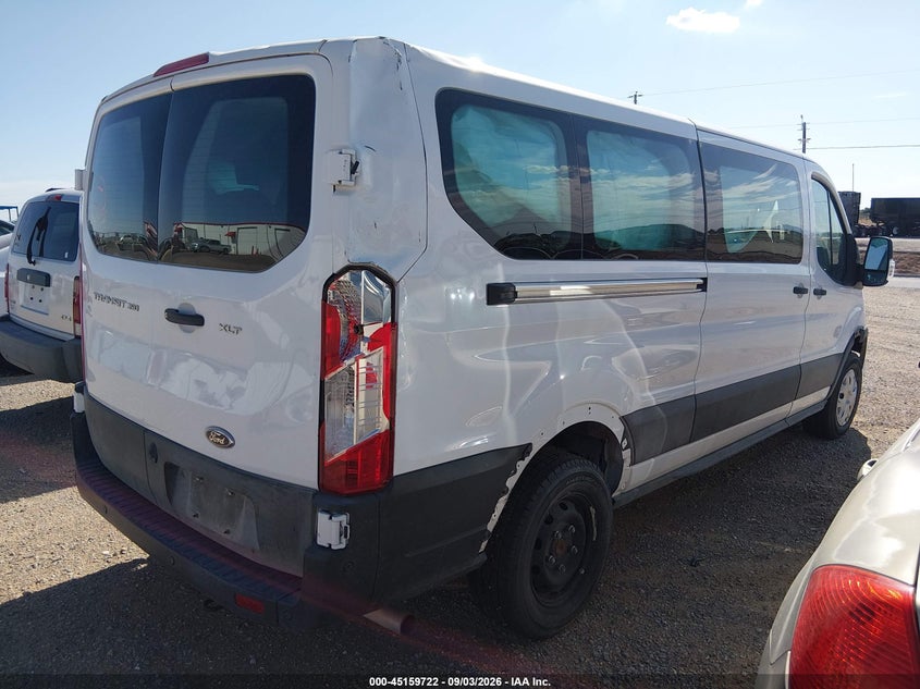 Vin: 1fbax2y89ska40207, lot: 45657386, ford transit-350 passenger van xlt 20254