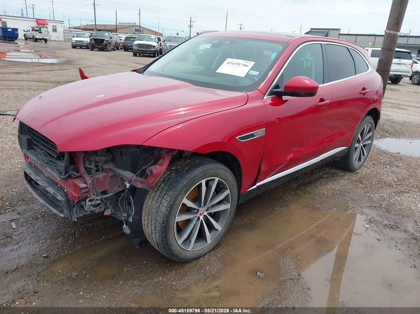 Vin: sadcj2ex5pa706580, lot: 45657460, jaguar f-pace s p250 awd automatic 20232
