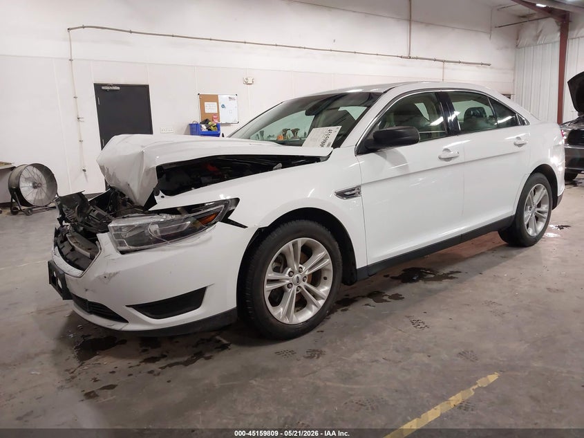 Vin: 1fahp2d84hg128714, lot: 45657473, ford taurus se 20172
