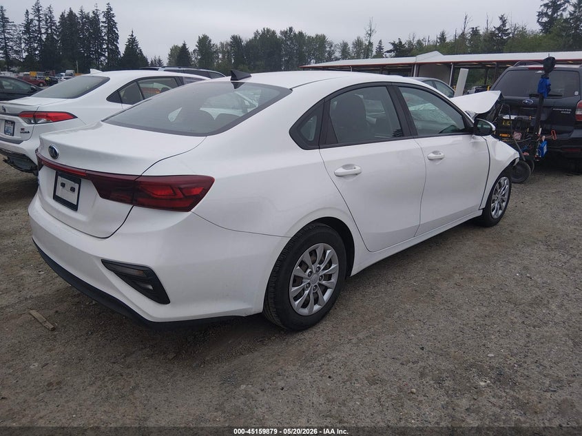 Vin: 3kpf24ad8ke099934, lot: 45657543, kia forte fe 20194