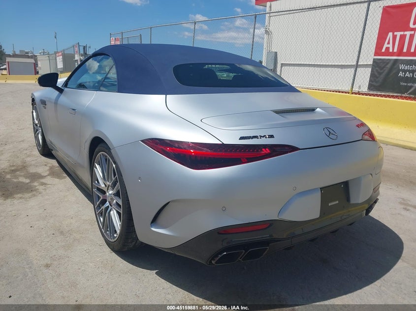 Vin: w1kvk8cb8rf022601, lot: 45657545, mercedes-benz sl63amg 20243