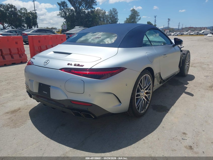 Vin: w1kvk8cb8rf022601, lot: 45657545, mercedes-benz sl63amg 20244