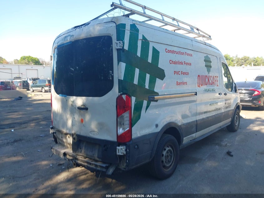 Vin: 1ftyr2cg4gka48788, lot: 45657550, ford transit-250 20164