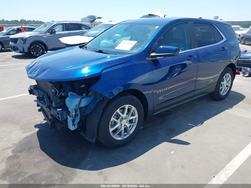 2022 Chevrolet Equinox Fwd Lt 2GNAXKEV9N6112611 photo 1