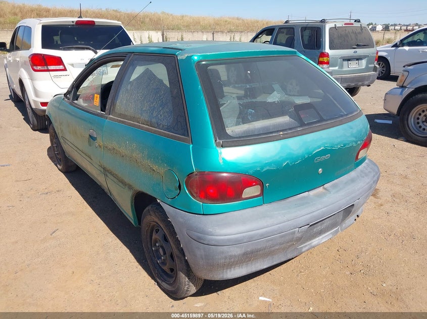 1995 GEO METRO auction photo 3