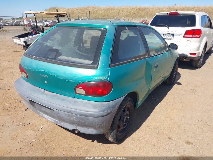 1995 GEO METRO auction photo 4