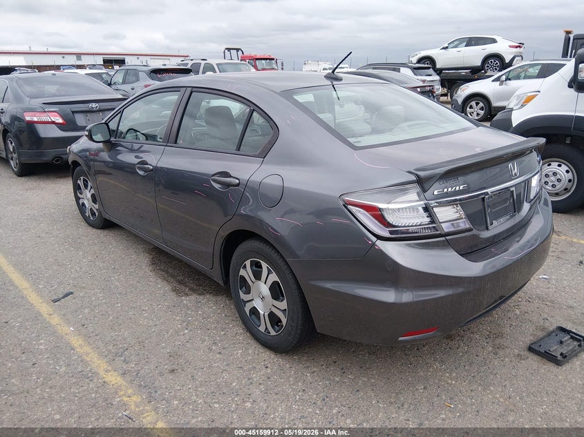 HONDA CIVIC HYBRID 2013 VIN 19XFB4F32DE202140