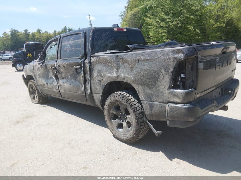 Vin: 1c6srfgp3tn160554, lot: 45657607, ram 1500 warlock  4x4 5'7 box 20263