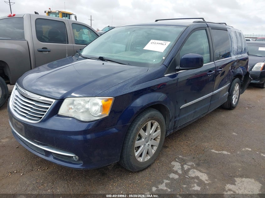 Vin: 2c4rc1bg1er340060, lot: 45657628, chrysler town & country touring 20142