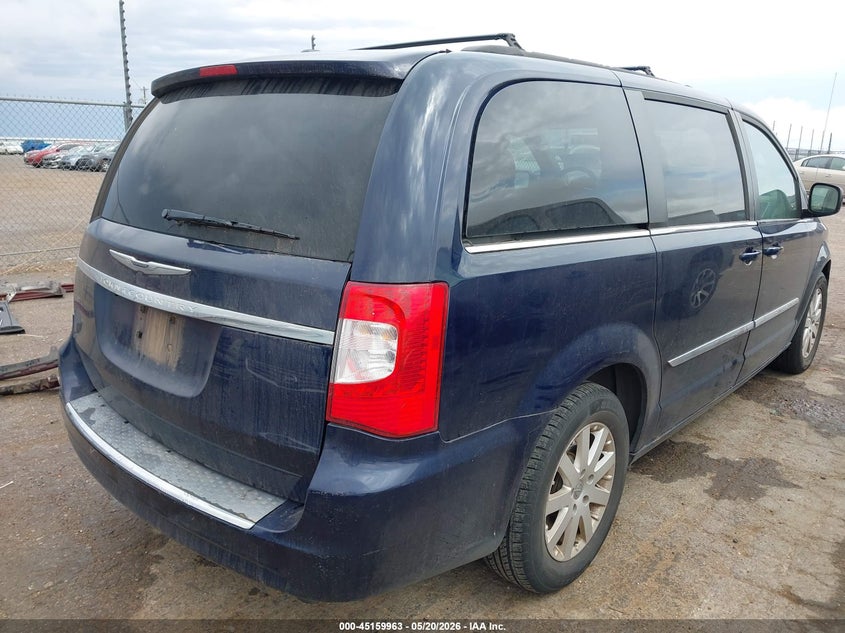 Vin: 2c4rc1bg1er340060, lot: 45657628, chrysler town & country touring 20144