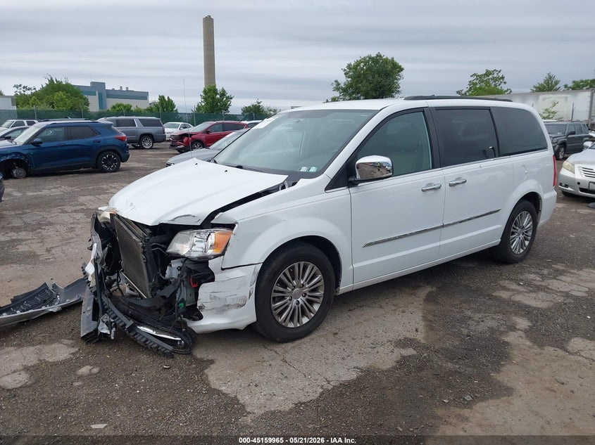 Vin: 2c4rc1cg9er168732, lot: 45657629, chrysler town & country touring-l 20142