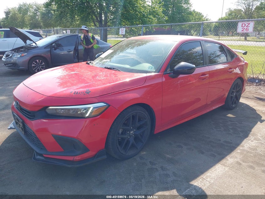2HGFE2F5XNH587404 2022 Honda Civic Sport photo 1