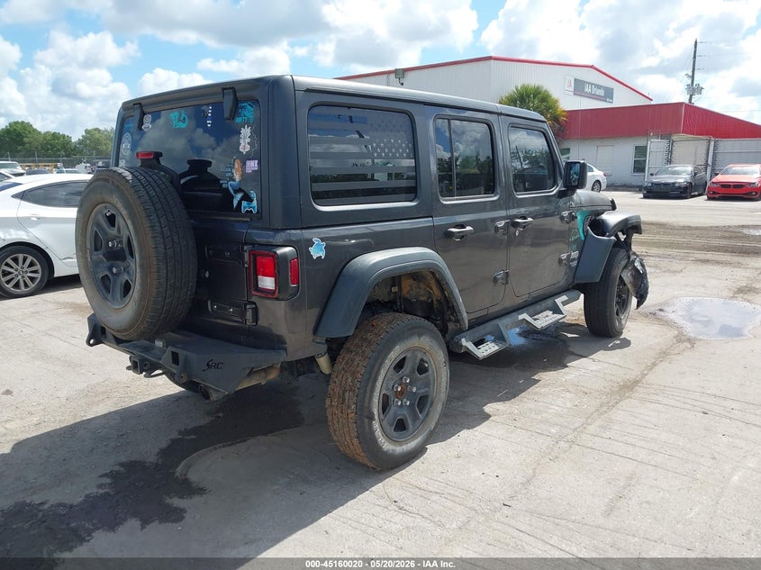 2018 JEEP WRANGLER UNLIMITED auction photo 4