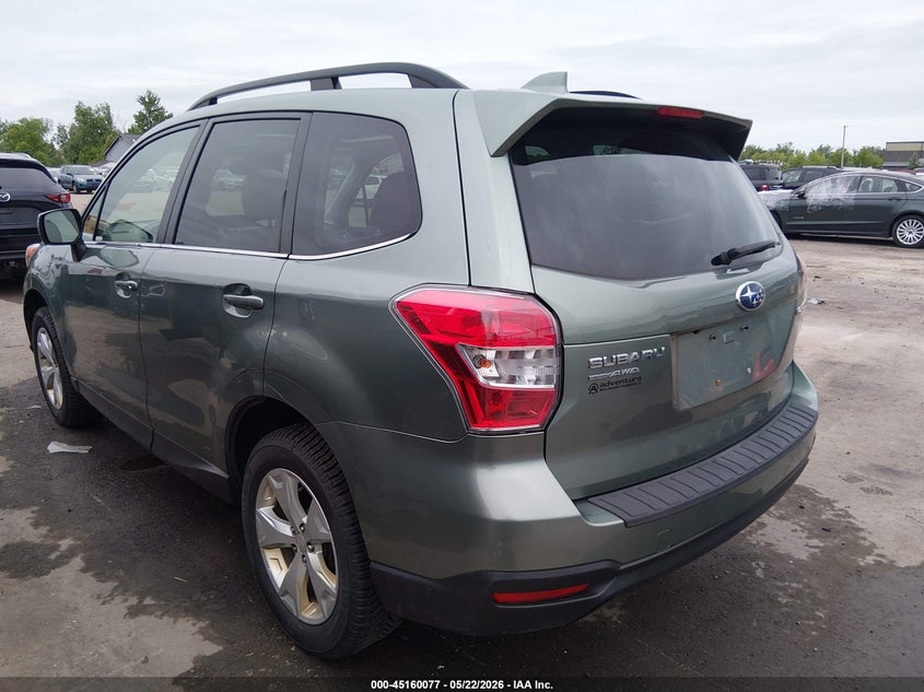 Vin: jf2sjahc6gh468645, lot: 45657741, subaru forester 2.5i limited 20163