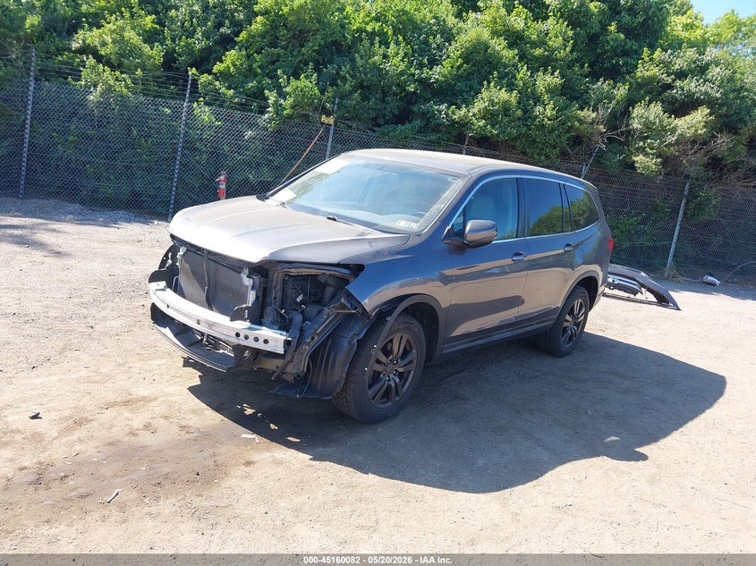 Vin: 5fnyf6h5xhb028812, lot: 45657746, honda pilot ex-l 20172