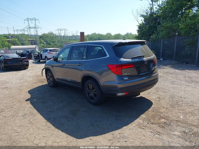 Vin: 5fnyf6h5xhb028812, lot: 45657746, honda pilot ex-l 20173
