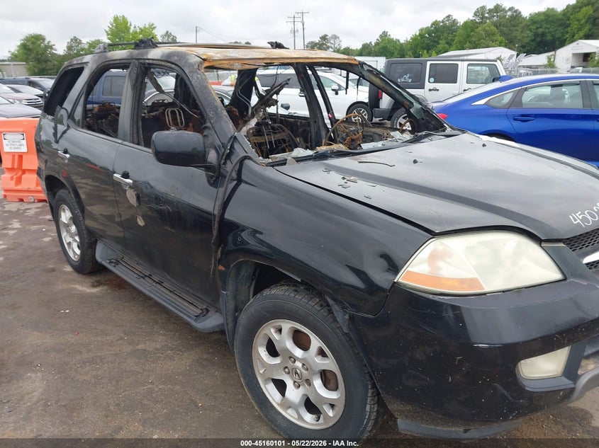 2002 Acura Mdx VIN: 2HNYD186028517958 Lot: 45160101