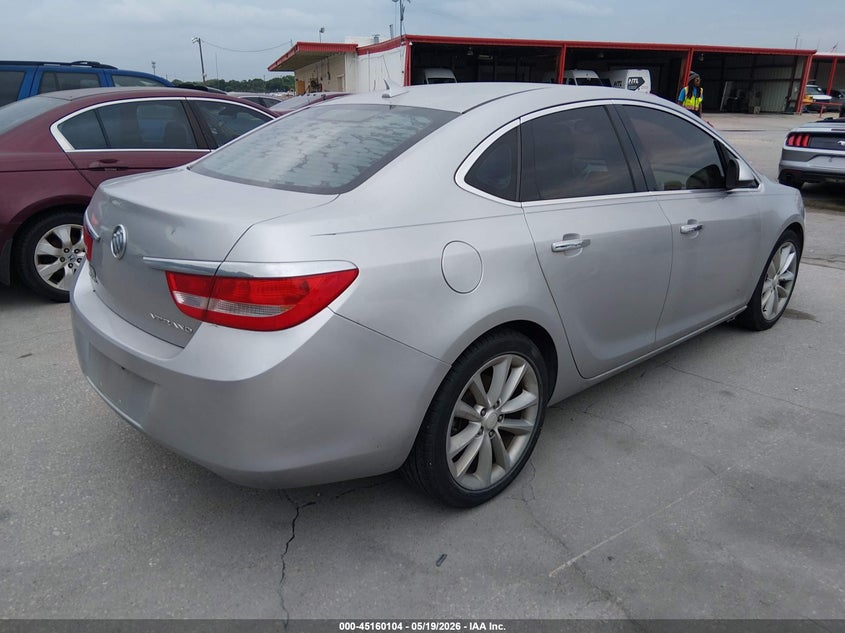 2012 Buick Verano 2.4 silver Lot 111045160104 Vin 1G4PP5SK3C4132295