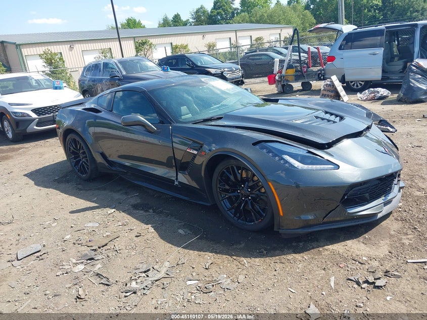 Vin: 1g1yp2d65k5601573, lot: 45657771, chevrolet corvette z06 2019 img_1