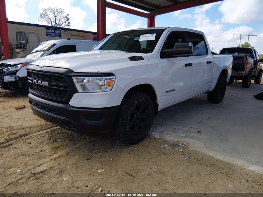 Vin: 1c6rregg3ln354090, lot: 45657772, ram 1500 tradesman  4x2 5'7 box 20202