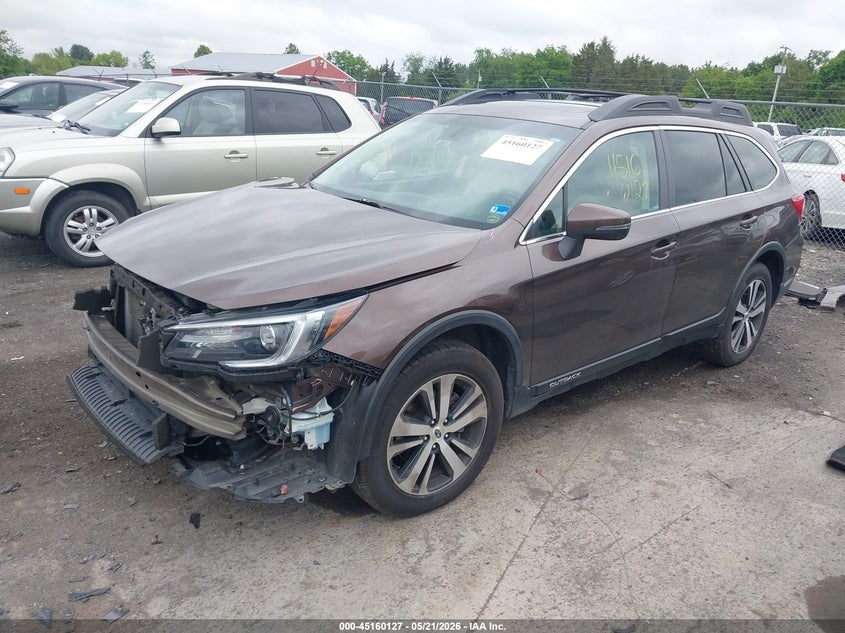 Vin: 4s4bsanc8k3296779, lot: 45657790, subaru outback 2.5i limited 20192
