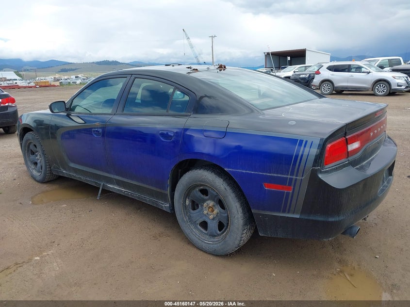 Vin: 2b3cl1ct3bh539888, lot: 45657811, dodge charger police 20113