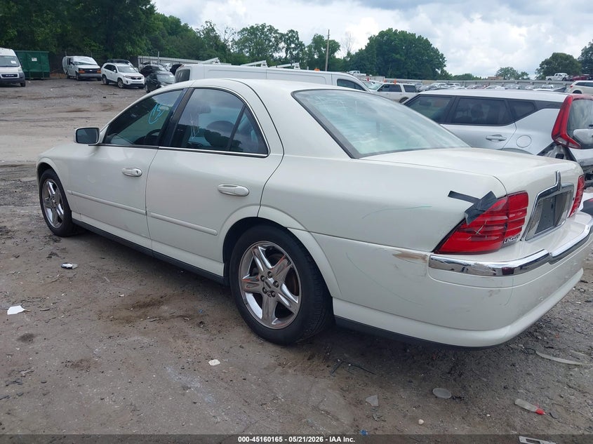 2002 Lincoln Ls V8 Auto VIN: 1LNHM87A22Y659878 Lot: 45160165