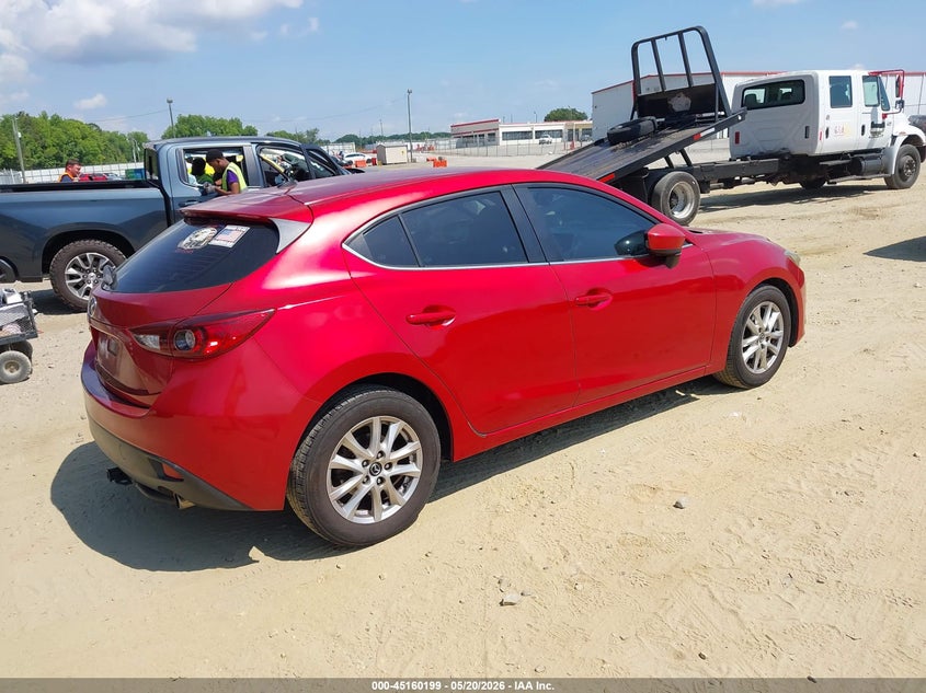 Vin: jm1bm1l70e1205783, lot: 45657864, mazda mazda3 i touring 20144