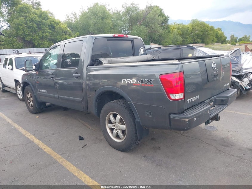 Vin: 1n6aa0ec3bn305452, lot: 45657923, nissan titan pro-4x 20113