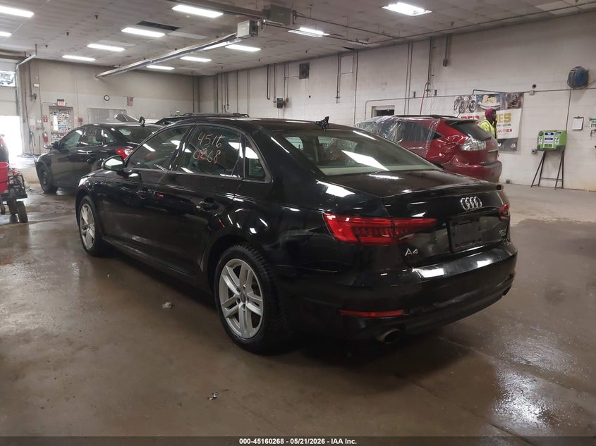 Vin: wauanaf4xhn011797, lot: 45657932, audi a4 2.0t premium 20173
