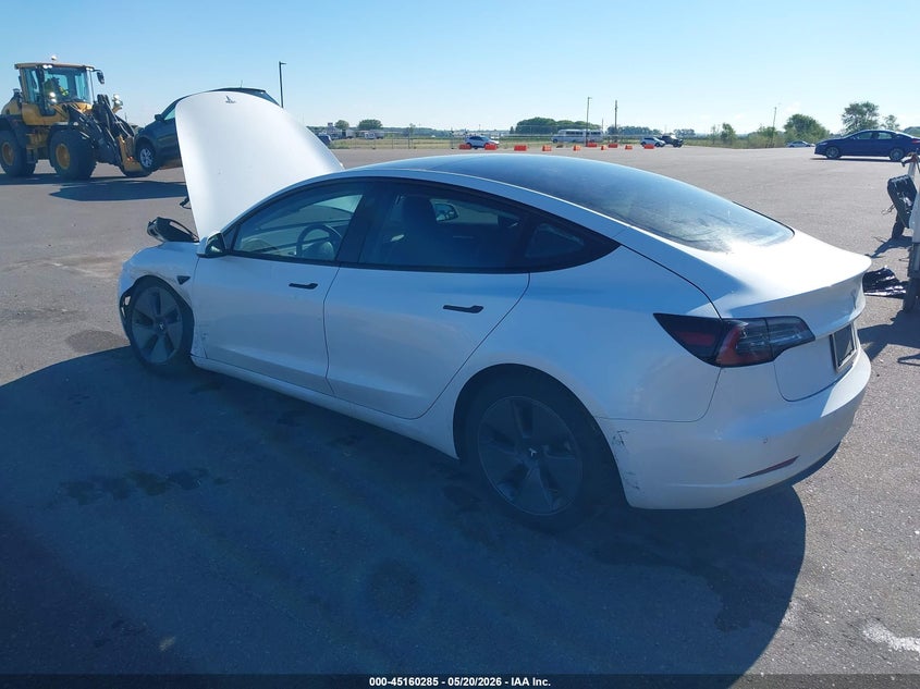 Vin: 5yj3e1eb1nf318233, lot: 45657949, tesla model 3 long range dual motor all-wheel drive 20223