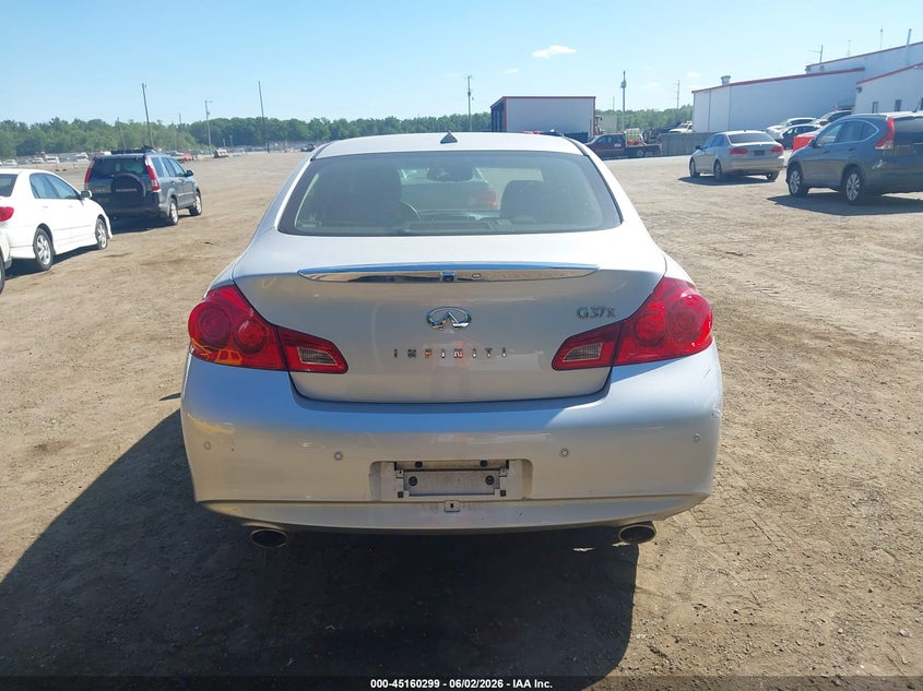 2013 Infiniti G37X VIN: JN1CV6AR6DM765679 Lot: 45160299