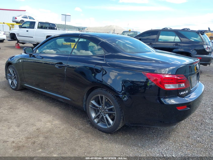 Vin: jthff2c27d2529178, lot: 45658006, lexus is 250c 20133