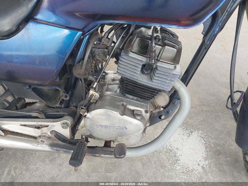 1991 Honda Cb250 VIN: JH2MC2411MK000503 Lot: 45160342