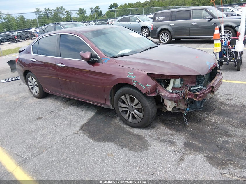 2015 HONDA ACCORD LX