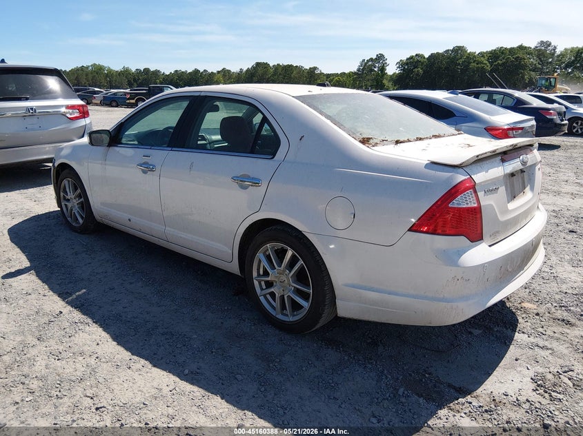 Vin: 3fahp0ja0br159017, lot: 45658052, ford fusion sel 20113