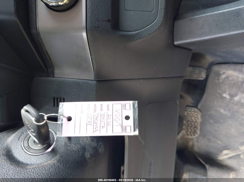 VIN 3TMCZ5AN7LM334067 2020 TOYOTA TACOMA SR V6