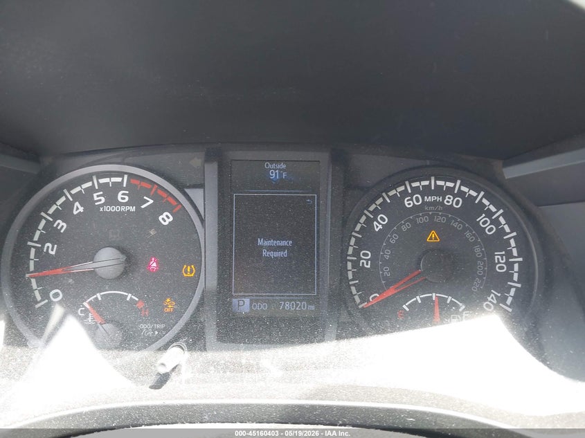 VIN 3TMCZ5AN7LM334067 2020 TOYOTA TACOMA SR V6