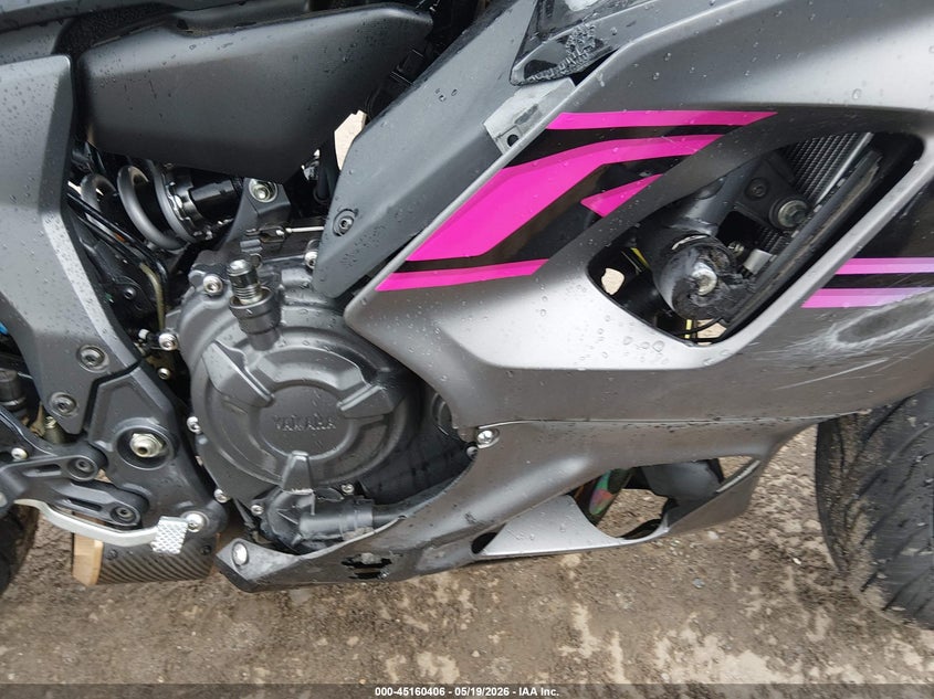 2024 Yamaha Yzfr7 VIN: JYARM38E4RA014306 Lot: 45160406