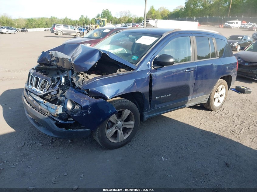 Vin: 1c4njdbb2fd280269, lot: 45658085, jeep compass sport 20152