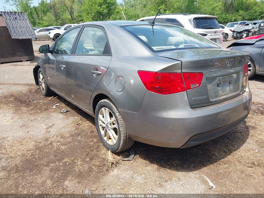 2012 Kia Forte 2.0 Ex Grey Lot 111045160437 Vin KNAFU4A28C5626308