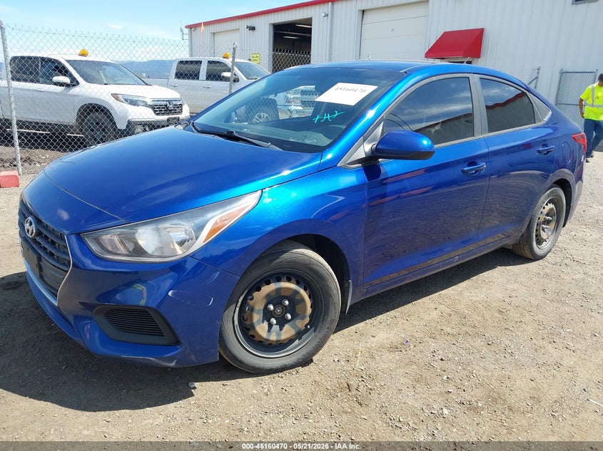 Vin: 3kpc24a30je033774, lot: 45658134, hyundai accent se 20182